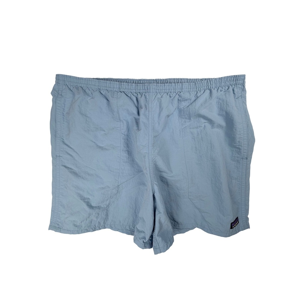 Patagonia Baggies Shorts Mens XL Light Blue 5" Inseam NetPlus Nylon Swim Trunks